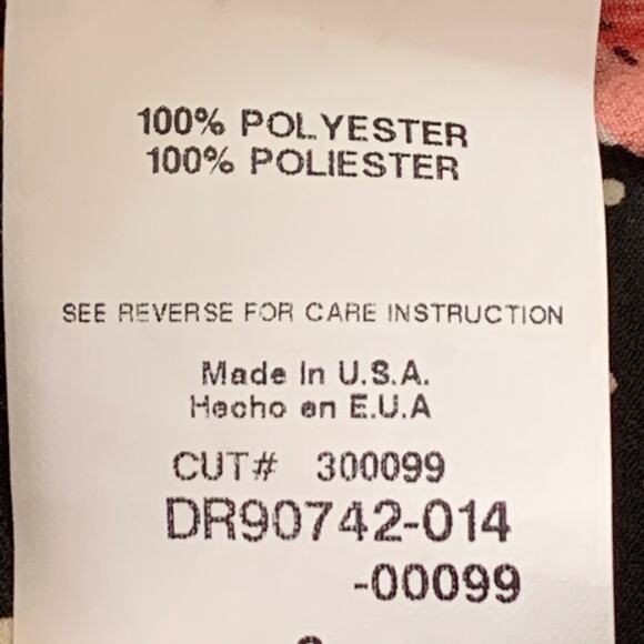 Gianni Bini GB Dress Zipper Front Bow Print Polka Dot Mini Dress Size Small - Picture 11 of 15